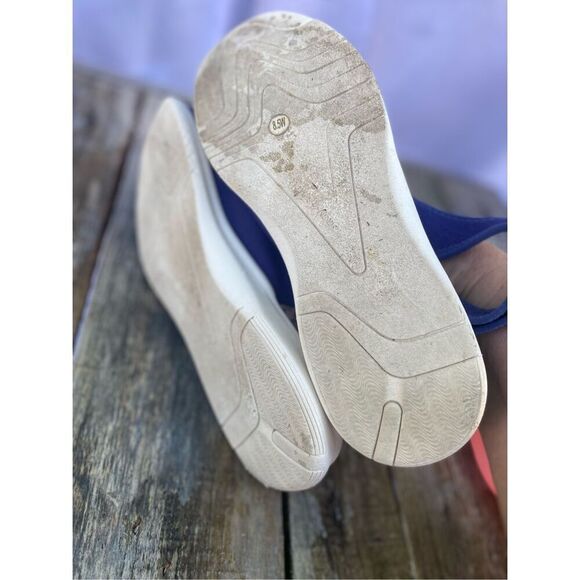 Easy Spirit Gracee2 Navy Mesh Adjustable Slingback Comfort Sneakers Size 8.5W - Picture 7 of 8